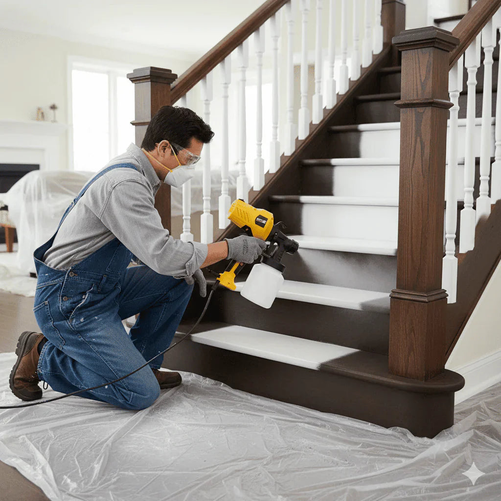 Pistola pulverizadora eléctrica de alta potencia ⚡🎨